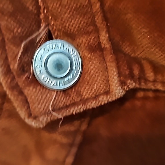 Women's size 10 Boden felt jeans burnt orange color 100% cotton - Picture 2 of 7